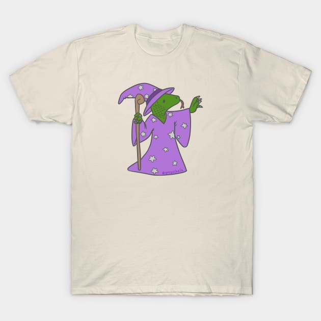 Lizard Wizard T-Shirt by greys